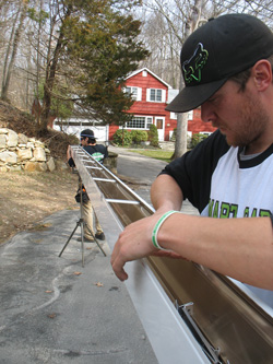 Custom gutters and downspouts installed in NC
